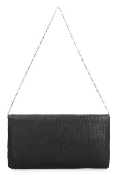 Saint Laurent Calypso Leather Mini Bag