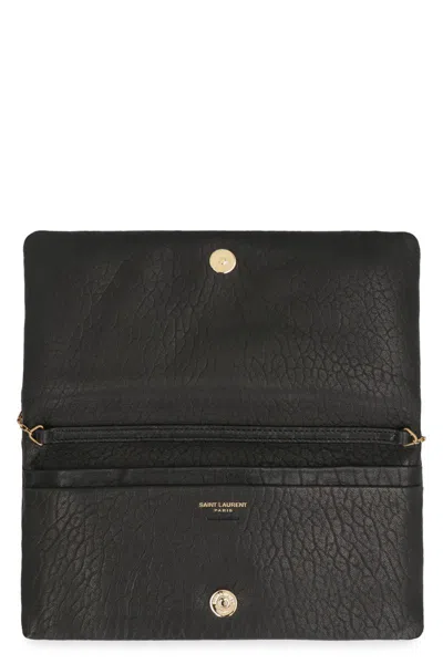 Saint Laurent Calypso Leather Mini Bag