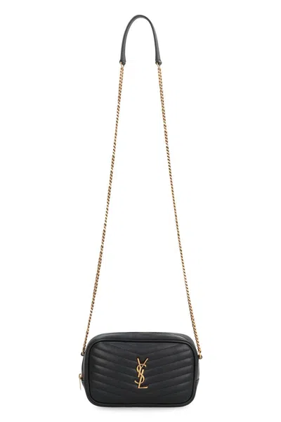Saint Laurent Lou Leather Mini Crossbody Bag