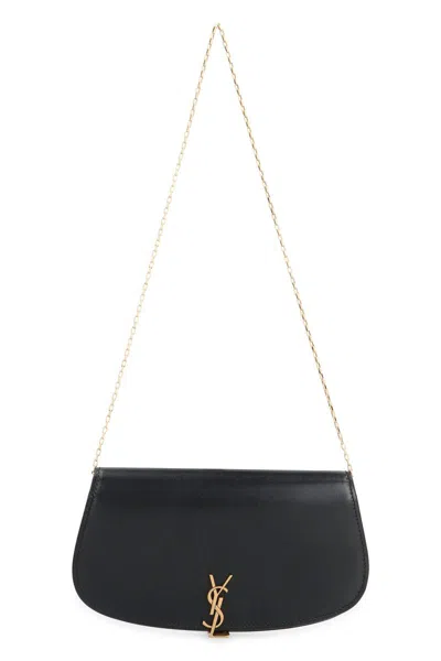 Saint Laurent Voltaire Leather Wallet On Chain