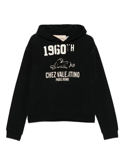 Valentino Cotton Fabric Sweatshirt With Comfortable Fit