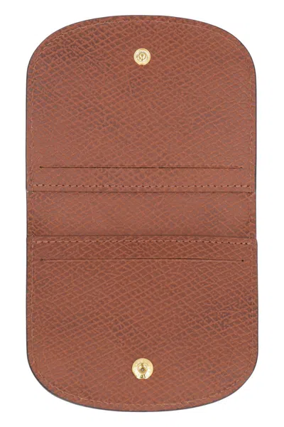 Longchamp Épure Leather Card Holder