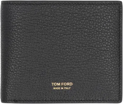 Tom Ford Leather Wallet In Black
