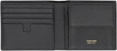 Tom Ford Leather Wallet In Black