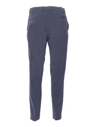 Rrd Welt-pocket Elasticated Trousers In Blue
