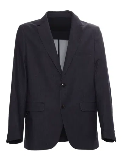 Rrd Long-sleeved Suit Coat In Black