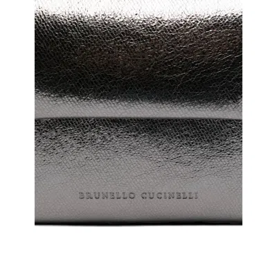 Brunello Cucinelli Leather Clutch Bags