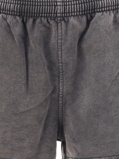 Alexander Wang Contemporary Sporty Cotton Running Shorts In Brown