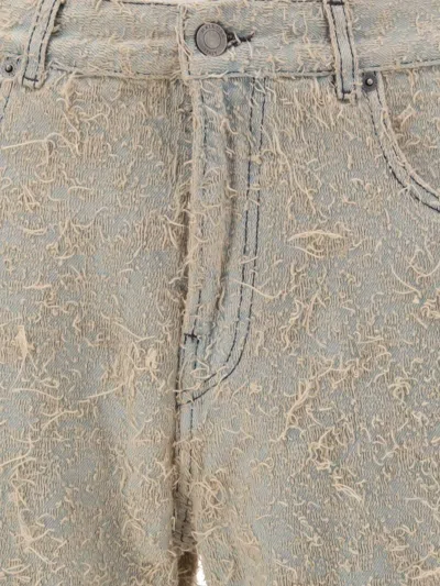 Haikure Pilling Effect Cotton Jeans In Neutral