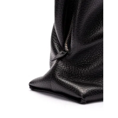 Attico Medium La Passeggiata Tote Bag In Black