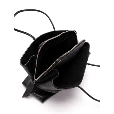 Attico Medium La Passeggiata Tote Bag In Black