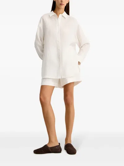 12 Storeez Button-up Linen Shirt
