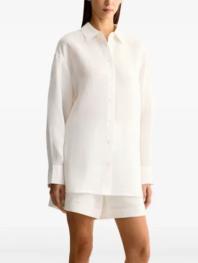 12 Storeez Button-up Linen Shirt