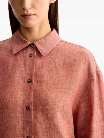 12 Storeez Button-up Linen Shirt