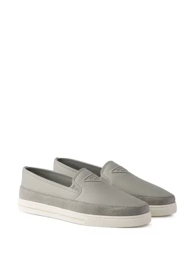 Prada Embossed-logo Slip-on