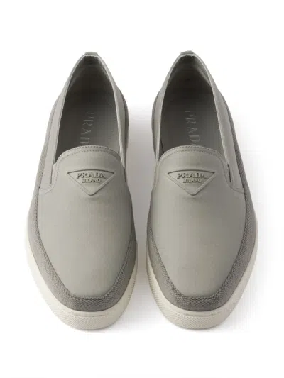 Prada Embossed-logo Slip-on