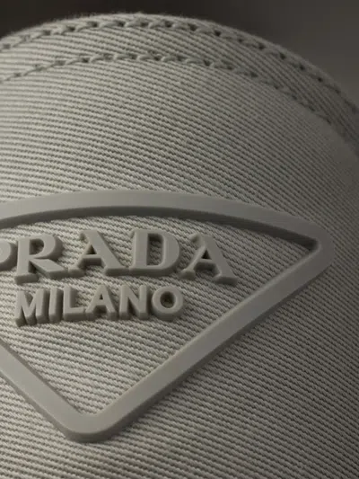 Prada Embossed-logo Slip-on
