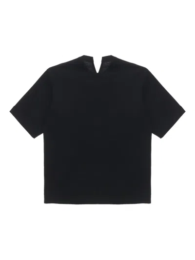 Carven Short-sleeve T-shirt In Black