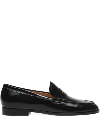 Gianvito Rossi Michael Calf Leather Loafers