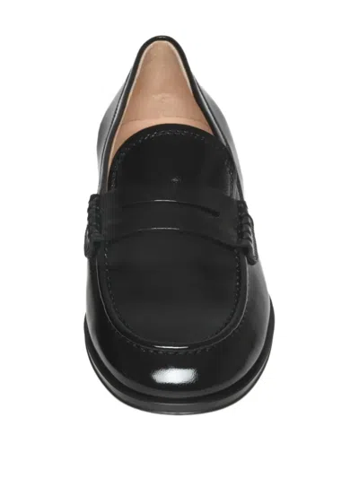 Gianvito Rossi Michael Calf Leather Loafers