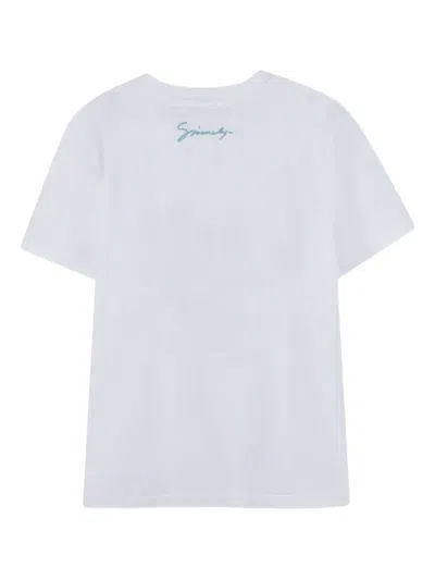 Givenchy Dragon-print T-shirt In Blue