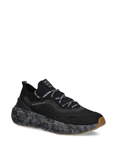 Under Armour Phantom 4 Camouflage Performance Sneakers In Black