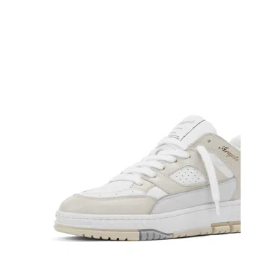 Axel Arigato Low-top Sneakers With Textured Panels And Cushioned Sole In Multi