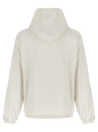 Moncler 'olan' Hooded Jacket In Neutral