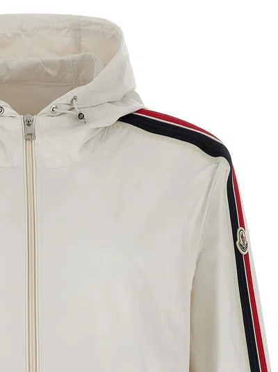 Moncler 'olan' Hooded Jacket In Neutral