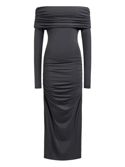 12 Storeez Off-shoulder Ruched Dress
