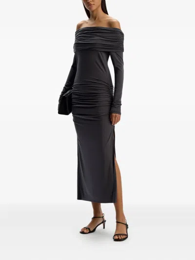 12 Storeez Off-shoulder Ruched Dress