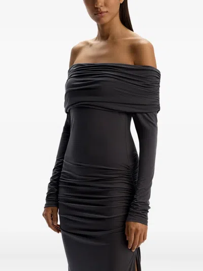 12 Storeez Off-shoulder Ruched Dress