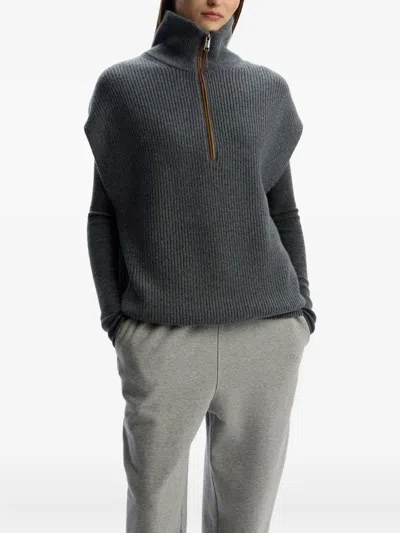 12 Storeez Ribbed-knit Vest