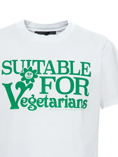Stella Mccartney Graphic-print T-shirt In White
