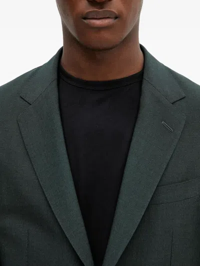 Wacko Maria Two-button Notch-lapel Blazer In Green