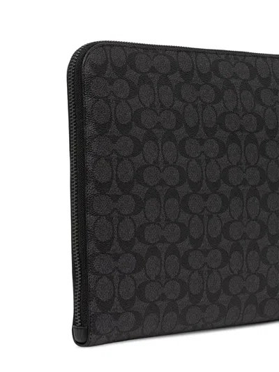 Coach Manhattan Signature-canvas Laptop Bag
