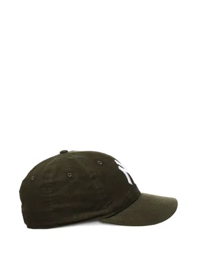 New Era Logo-embroidered Curved-visor Cap In Green