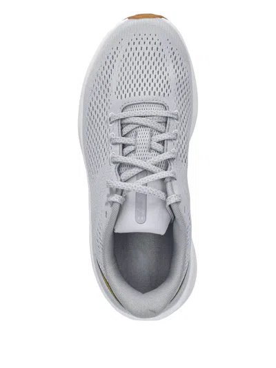 Under Armour Perforated-detail Trainers In Gray