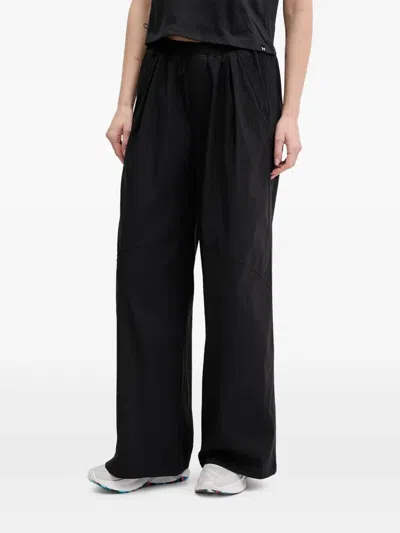 Under Armour Pleated Wide-leg Trousers In Black