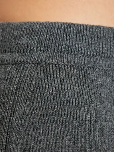 Tom Ford Ribbed Cashmere Midi Pencil Skirt