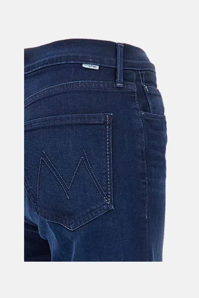 Mother The Twister Sneak Jeans In Blue