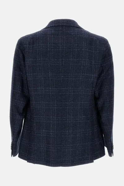 Tagliatore Montecarlo Jacket In Blue