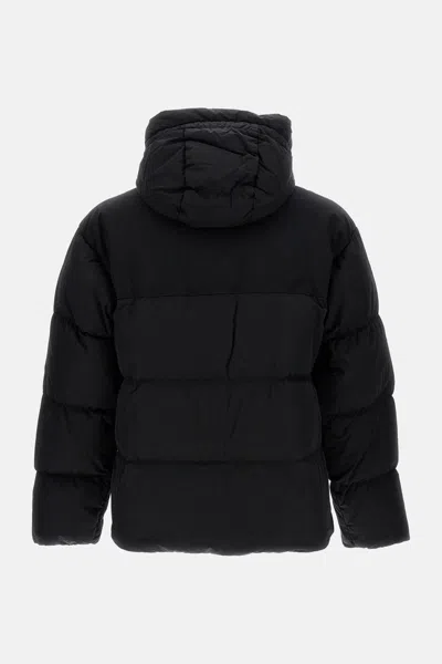 C.p. Company C.p.company Graphite Nylon Down Jacket In Black