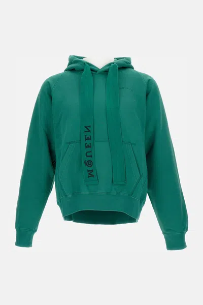 Alexander Mcqueen Embroidered Logo Hooded Sweatshirt