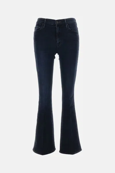 Mother The Weekender Fray Jeans Chip On My Shoulder In Blue