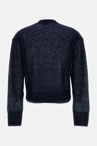 Erdem Crew Neck Jumper In Blue