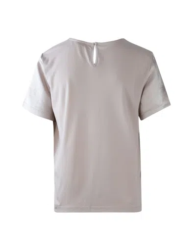Weekend Max Mara T-shirt Gilbert Rosa In Gray