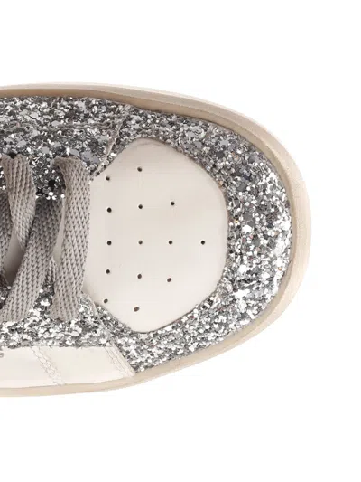 Golden Goose Stardan White/glitter Silver Sneaker
