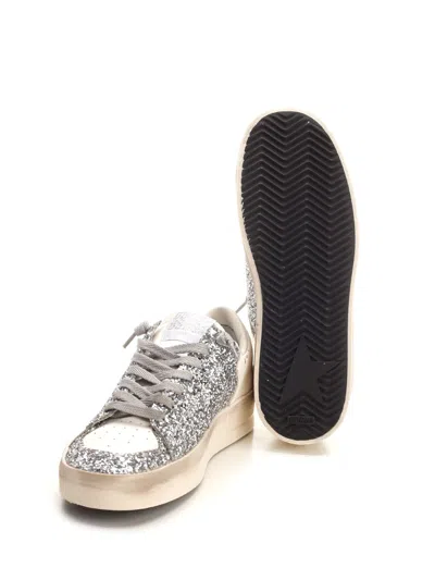 Golden Goose Stardan White/glitter Silver Sneaker