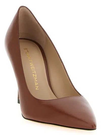 Stuart Weitzman Stuart Power Pumps Brown